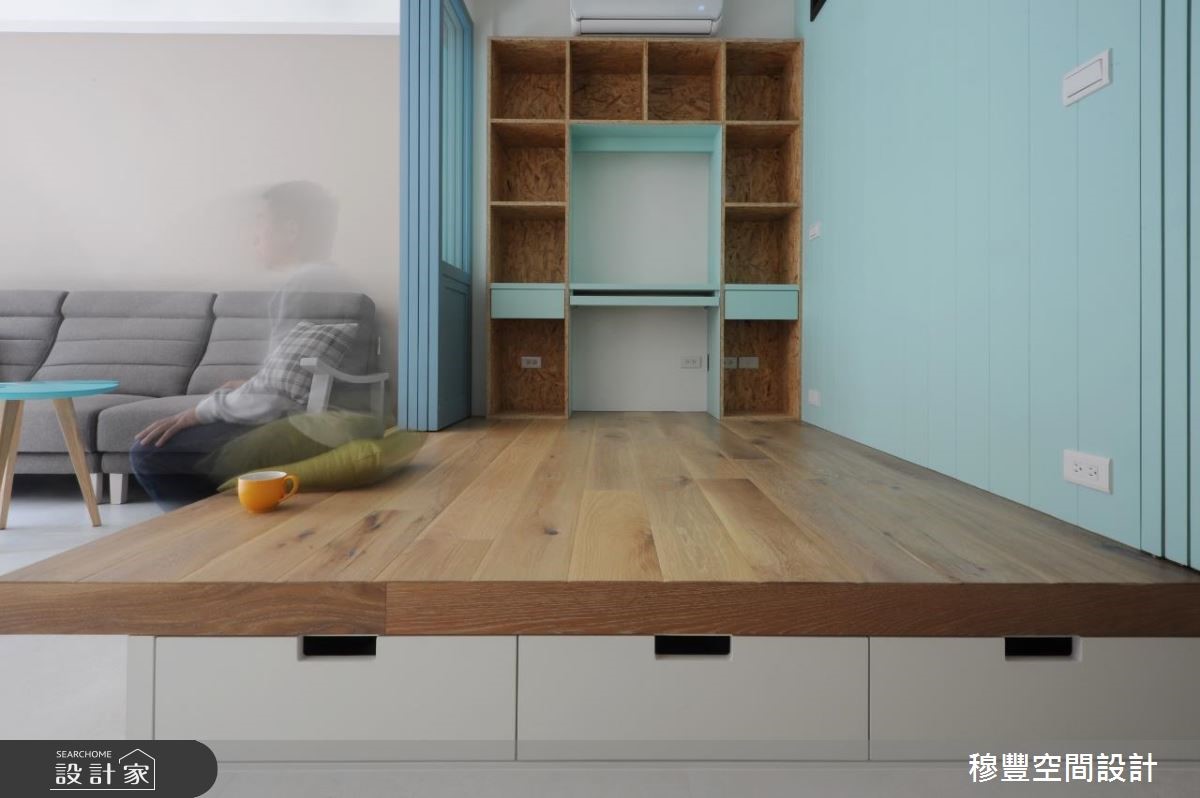 40 年的老屋為傳統長屋，採光極差、漏水嚴重，甚至壁